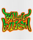 Puodelis Billie Eilish graffiti